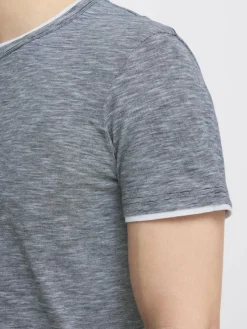 Solid Shirts<Herren Kurzarmshirt - SDRigos blau gemustert