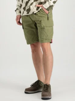 Alpha Industries Hosen<Herren Kurze Hose oliv uni