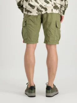 Alpha Industries Hosen<Herren Kurze Hose oliv uni