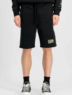 Alpha Industries Hosen<Herren Kurze Hose schwarz uni