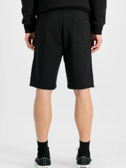 Alpha Industries Hosen<Herren Kurze Hose schwarz uni