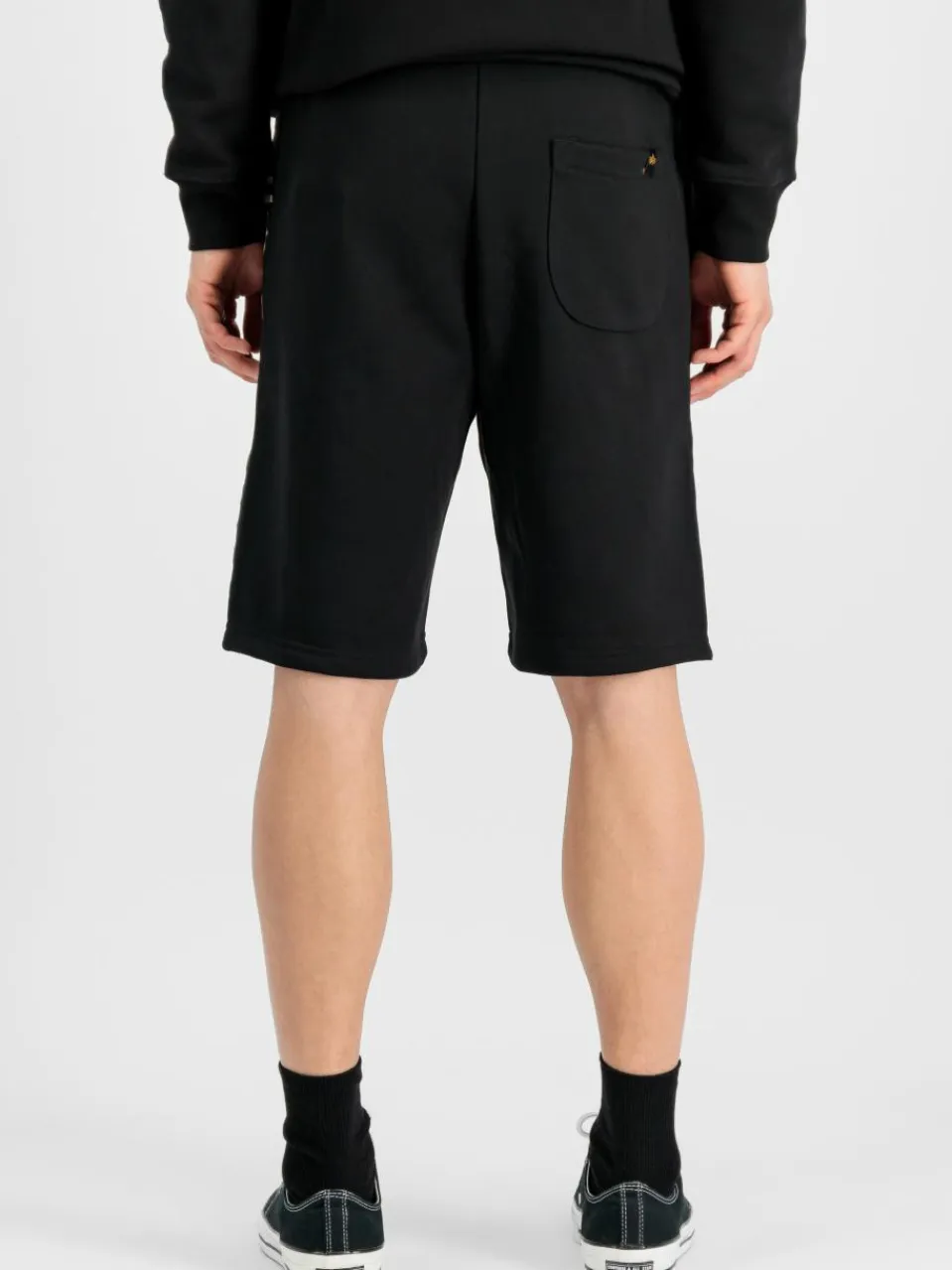 Alpha Industries Hosen<Herren Kurze Hose schwarz uni