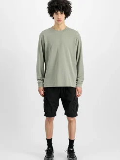 Alpha Industries Hosen<Herren Kurze Hose schwarz uni