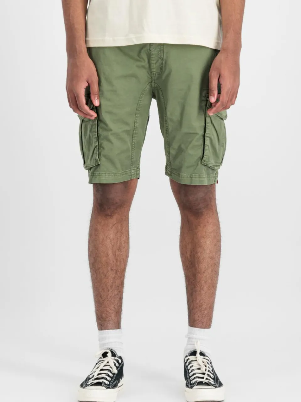 Alpha Industries Hosen<Herren Kurze Hose grau uni