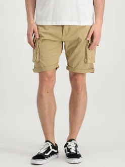 Alpha Industries Hosen<Herren Kurze Hose sand uni