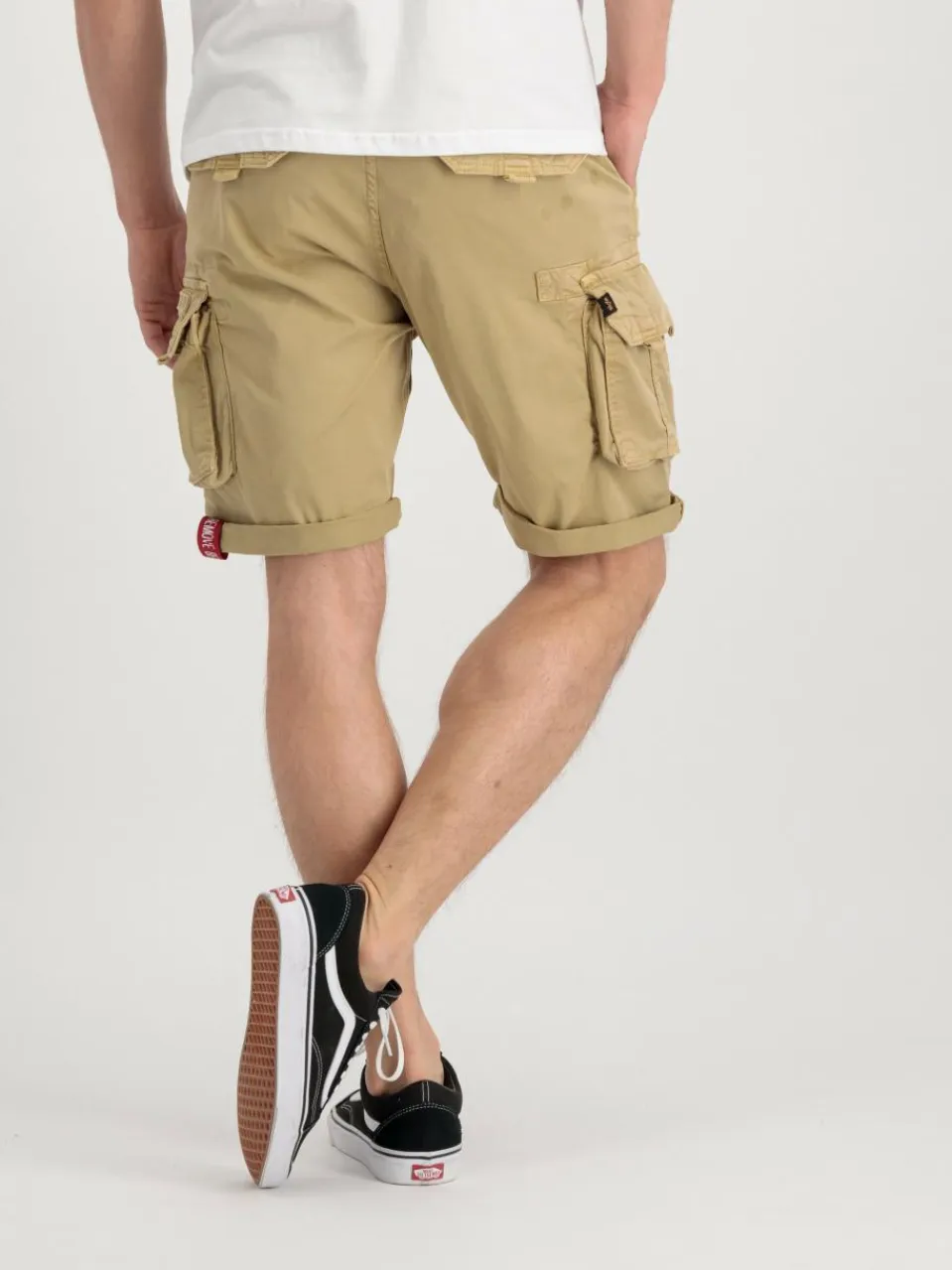 Alpha Industries Hosen<Herren Kurze Hose sand uni
