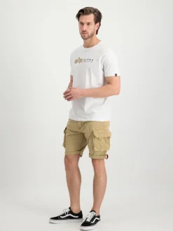 Alpha Industries Hosen<Herren Kurze Hose sand uni