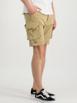 Alpha Industries Hosen<Herren Kurze Hose sand uni