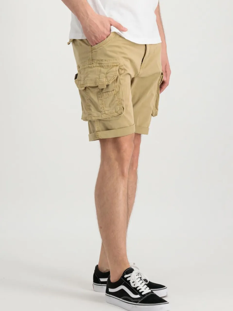 Alpha Industries Hosen<Herren Kurze Hose sand uni