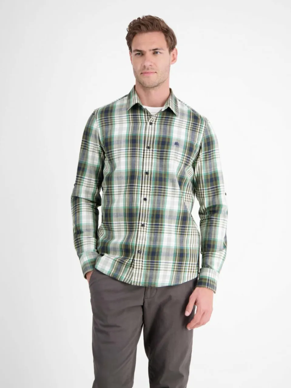 Herren LERROS Hemden>Herren Langarmhemd