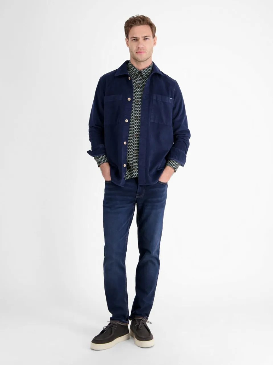 Herren LERROS Hemden>Herren Langarmhemd