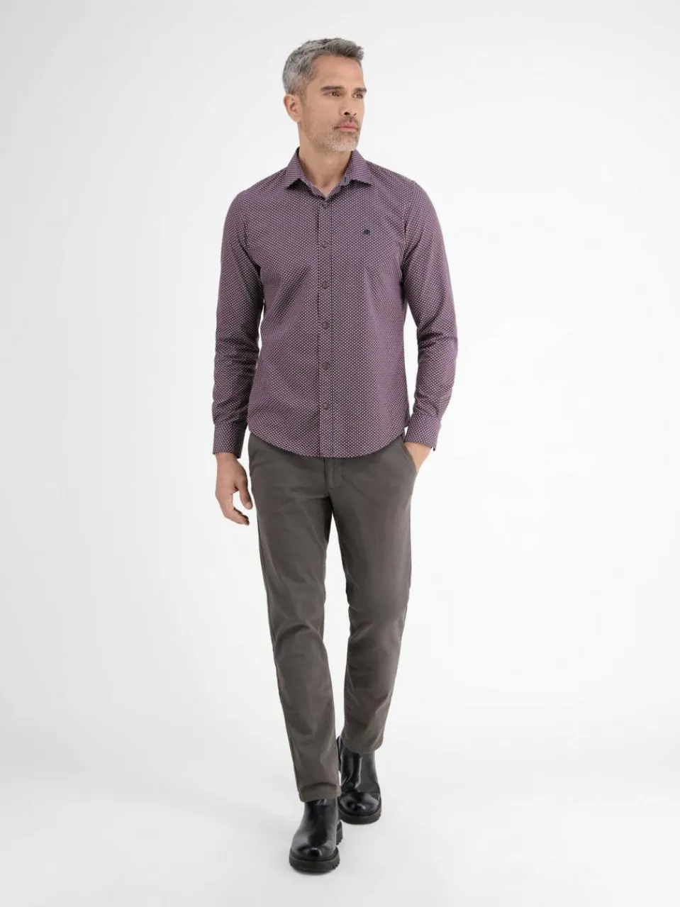 Herren LERROS Hemden>Herren Langarmhemd