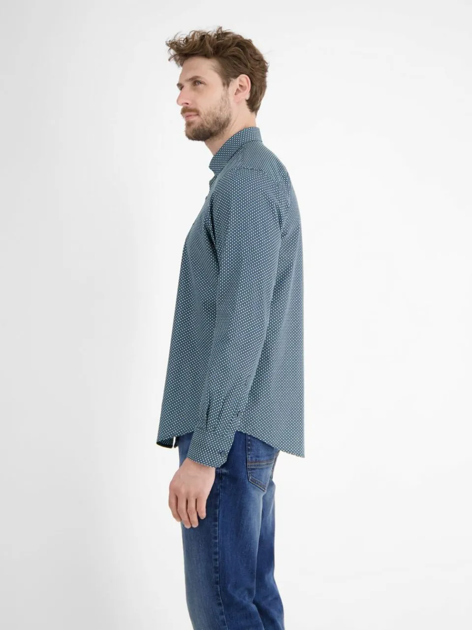 Herren LERROS Hemden>Herren Langarmhemd