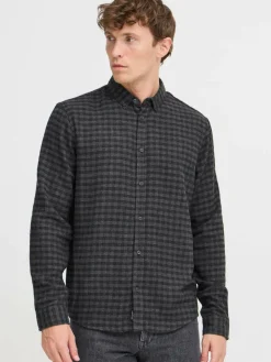 Herren BLEND Hemden>Herren Langarmhemd - BHBARNEY