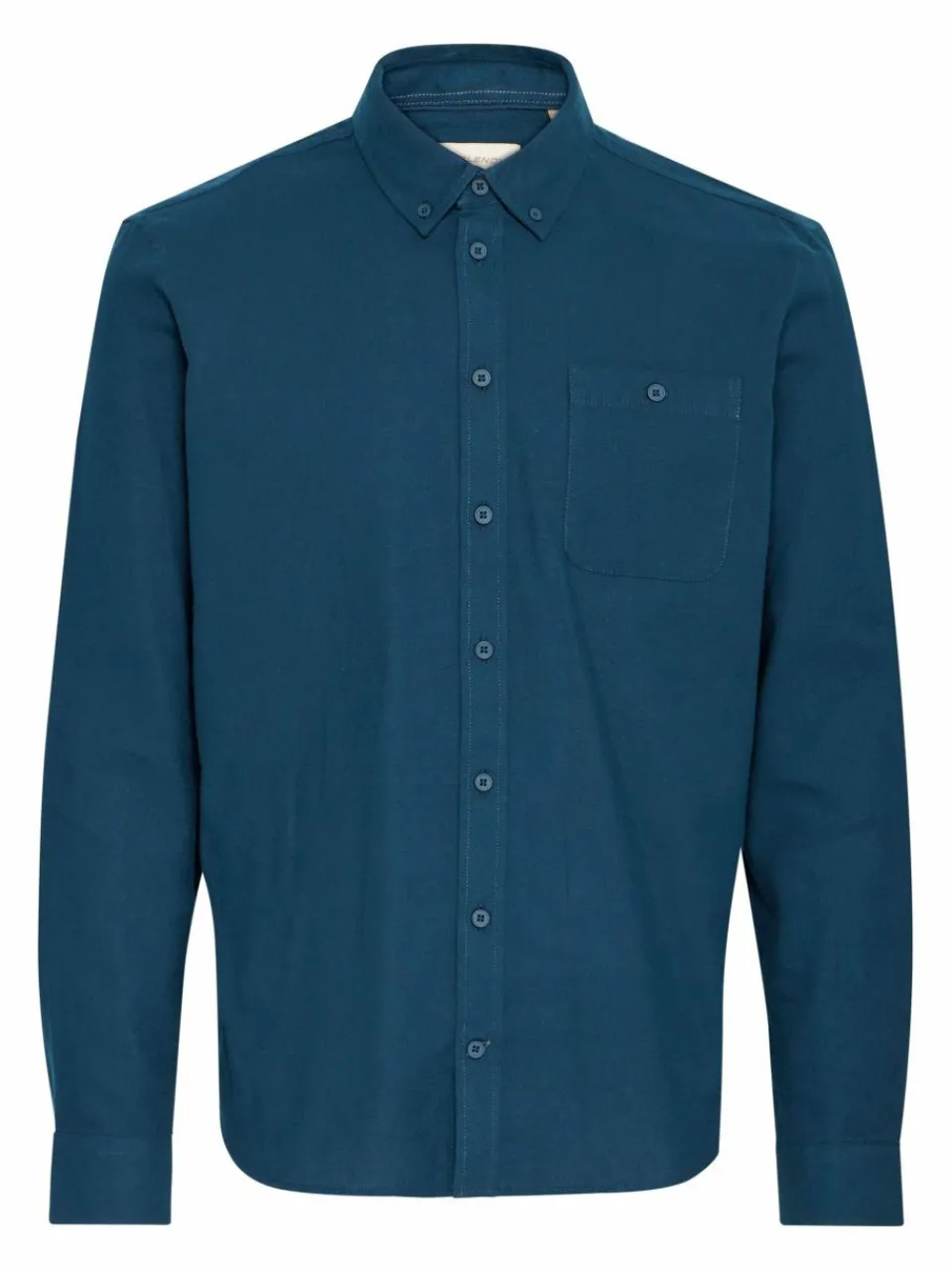 BLEND Hemden<Herren Langarmhemd - BHShirt blau uni