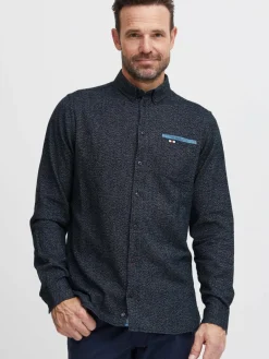 Herren FQ1924 Hemden>Herren Langarmhemd - FQSteven