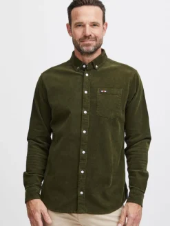 Herren FQ1924 Hemden>Herren Langarmhemd - FQSteven