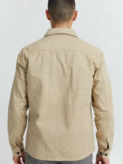 11 Project Hemden<Herren Langarmhemd - PRJohann beige uni