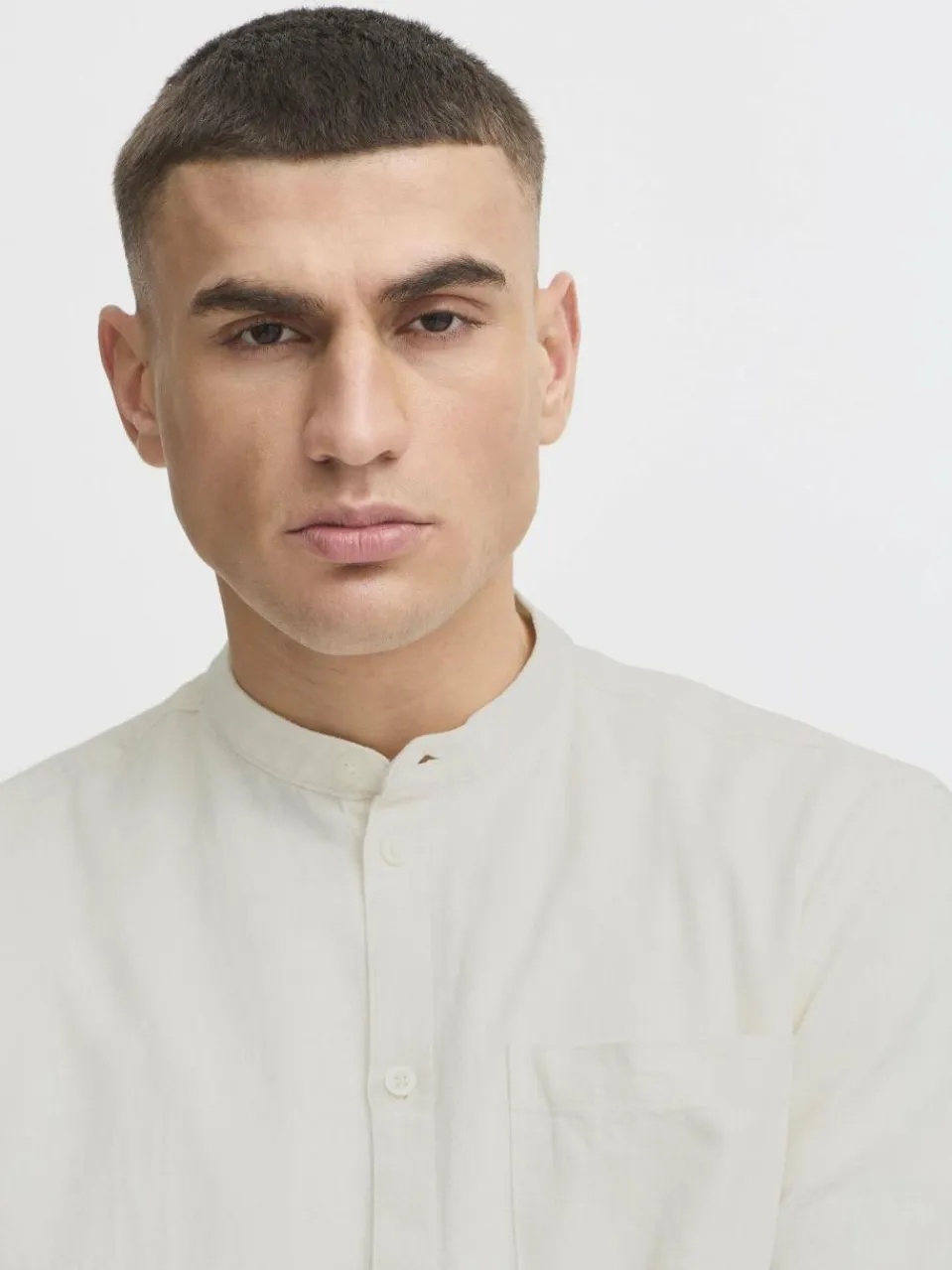 Herren Solid Hemden>Herren Langarmhemd - SDALLAN