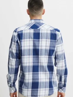 Herren Solid Hemden>Herren Langarmhemd - SDEsdras