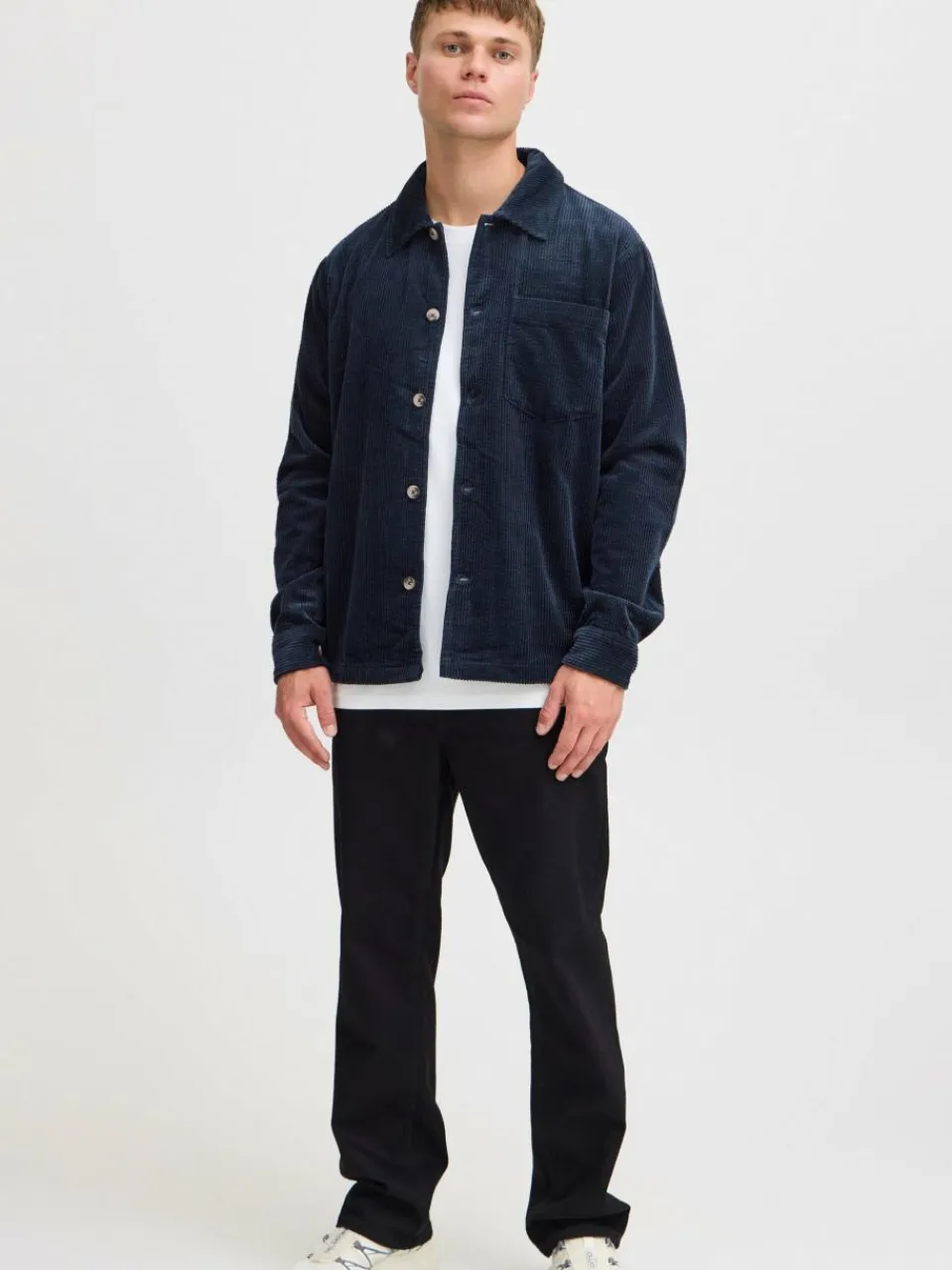 Herren Solid Hemden>Herren Langarmhemd - SDINGVI