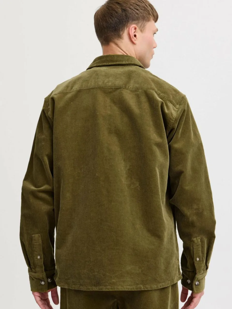 Solid Hemden<Herren Langarmhemd - SDMEYER oliv uni