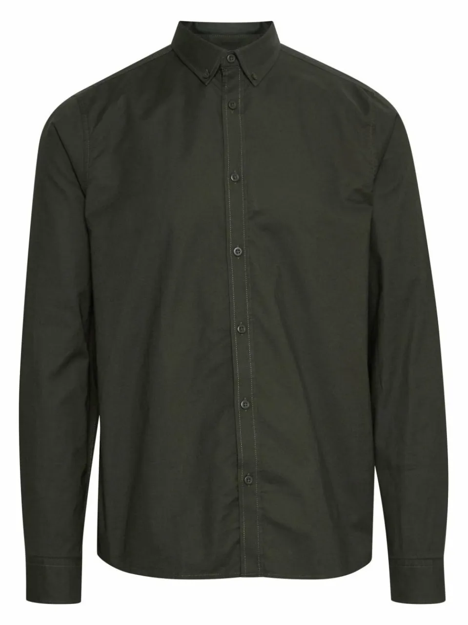 Herren Solid Hemden>Herren Langarmhemd - SDVal