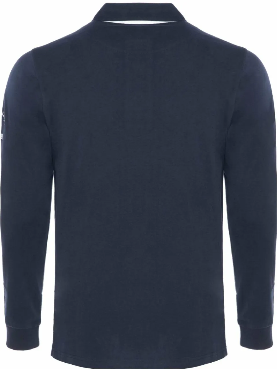 Carisma Poloshirts<Herren Langarm-Polo blau bedruckt