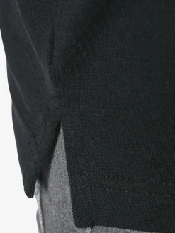 Jan Vanderstorm Poloshirts<Herren Langarm-Poloshirt - SIGURDHILD schwarz bedruckt