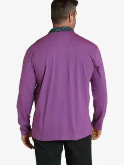 Herren Charles Colby Poloshirts>Herren Langarm-Poloshirt - EARL WYETT