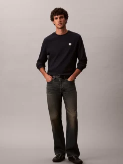 Calvin Klein Jeans Shirts<Herren Langarmshirt marine uni