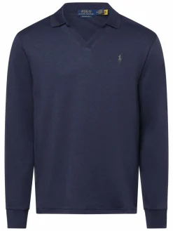 Herren Polo Ralph Lauren Poloshirts>Herren Langarmshirt - Custom Slim Fit