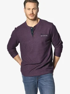 Herren Jan Vanderstorm Shirts>Herren Langarmshirt - IVOR