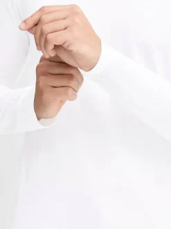 Solid Shirts<Herren Langarmshirt - SDBasil mehrfarbig uni