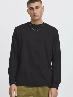 Herren Solid Shirts>Herren Langarmshirt - SDREYNALDO