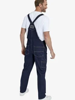 Jan Vanderstorm Hosen<Herren Latzhose - KEARON blau uni