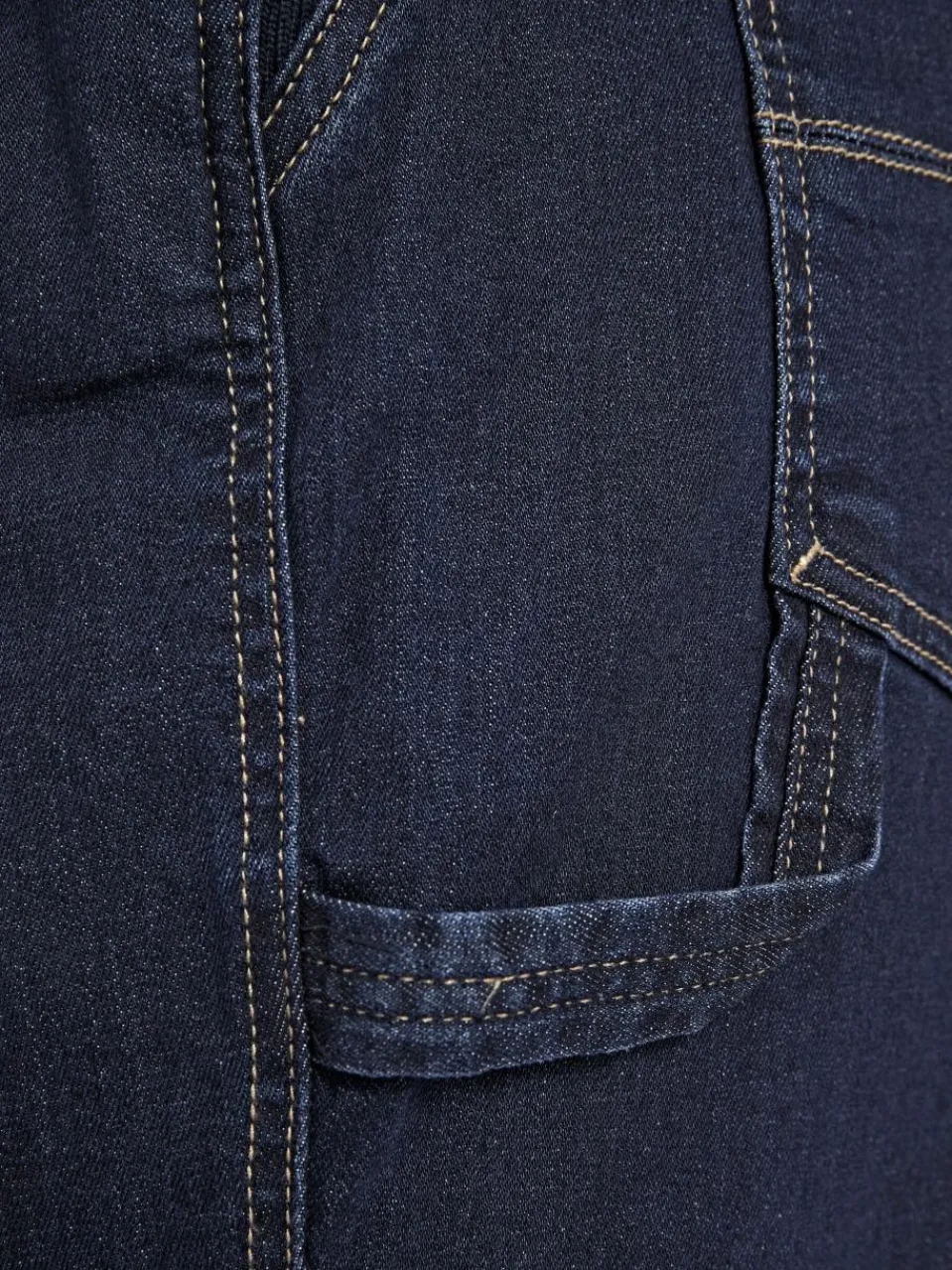 Jan Vanderstorm Hosen<Herren Latzhose - KEARON blau uni