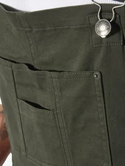 Jan Vanderstorm Hosen<Herren Latzhose - KEARON oliv uni