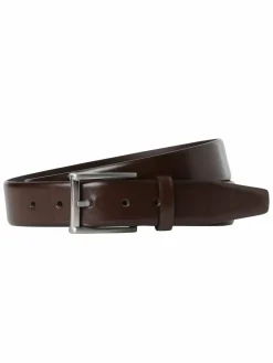 Monti Gürtel & Hosenträger<Herren Ledergürtel schoko uni