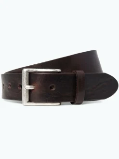 Condor Gürtel & Hosenträger<Herren Ledergürtel schoko uni