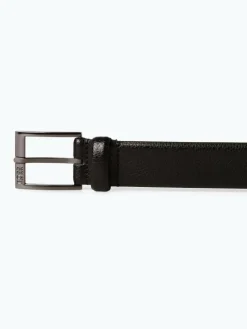BOSS Gürtel & Hosenträger<Herren Ledergürtel - Elloy schwarz uni