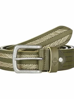 Charles Colby Gürtel & Hosenträger<Herren Ledergürtel - LORD DEAGLAN grün uni