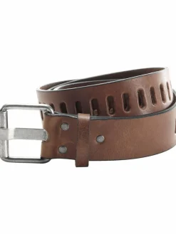 BABISTA Gürtel & Hosenträger<Herren Ledergürtel - MILANVENZI cognac uni