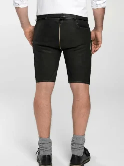 Spieth & Wenksy Hosen<Herren Lederhose - Fulvier schoko uni