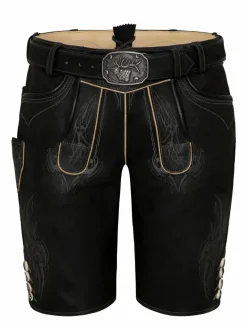 Spieth & Wenksy Hosen<Herren Lederhose - Fulvier schoko uni