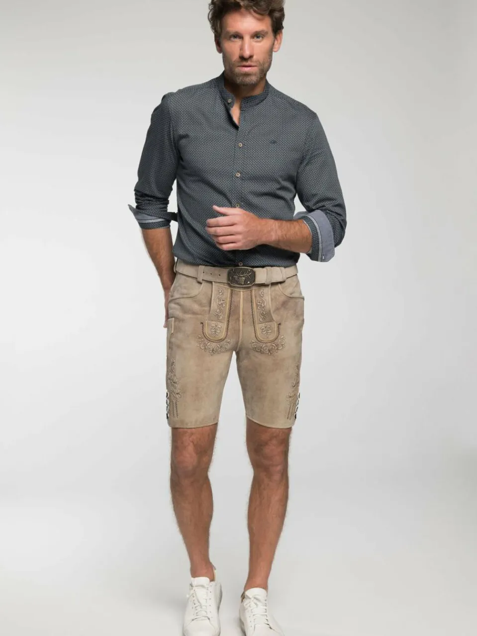 Herren Spieth & Wenksy Hosen>Herren Lederhose - Grafenau