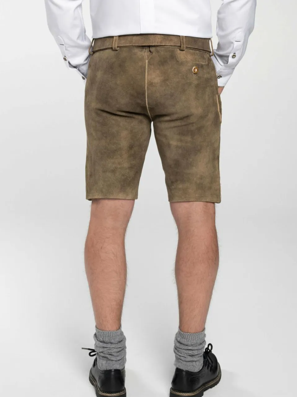 Herren Spieth & Wenksy Hosen>Herren Lederhose - Rampoldi