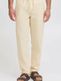 Indicode Hosen<Herren Leinenhose - IDPassol beige uni