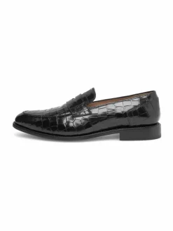 Henry Stevens Business-Schuhe<Herren Loafer – Marshall PL schwarz uni