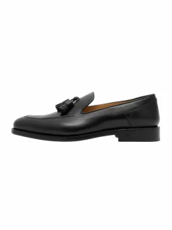 Henry Stevens Freizeit-Schuhe<Herren Loafer – Marshall TL schwarz uni